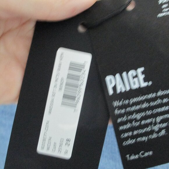 Paige Anessa wide leg cropped jeans - Picture 4 of 9